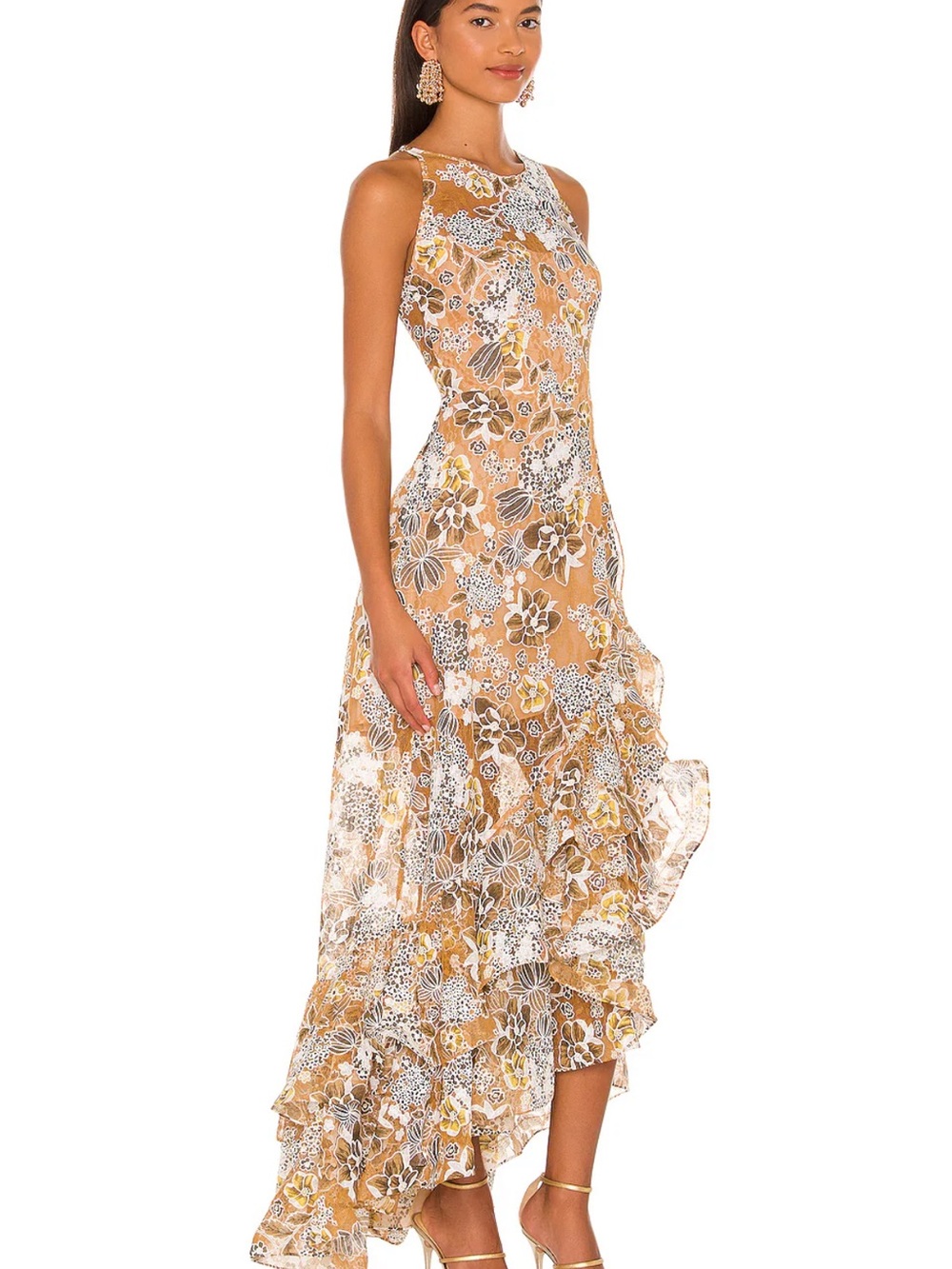 Bronx Banco Sicilia Ruffle Dress